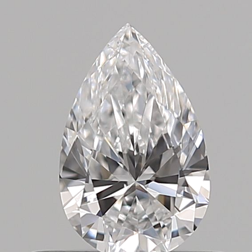 0.35 carat D-VVS2 Natūralus Pear Deimantas (1)