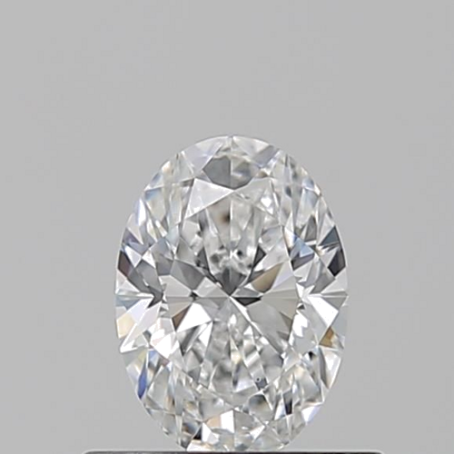 0.51 carat E-VS2 Natūralus Oval Deimantas (1)