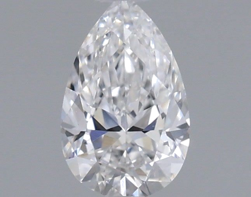 0.31 carat D-VS1 Natūralus Pear Deimantas (1)