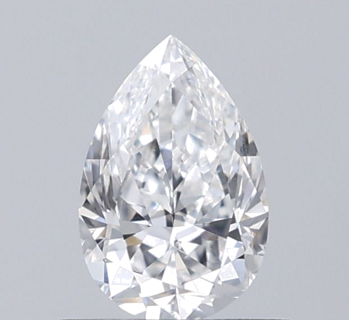 0.5 carat E-VS2 Natūralus Pear Deimantas (1)