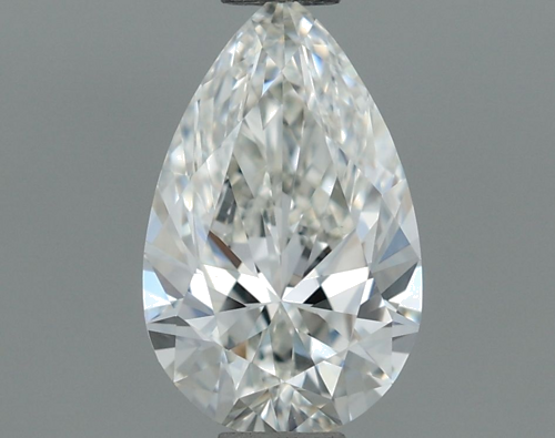 0.6 carat H-VVS2 Natūralus Pear Deimantas (1)