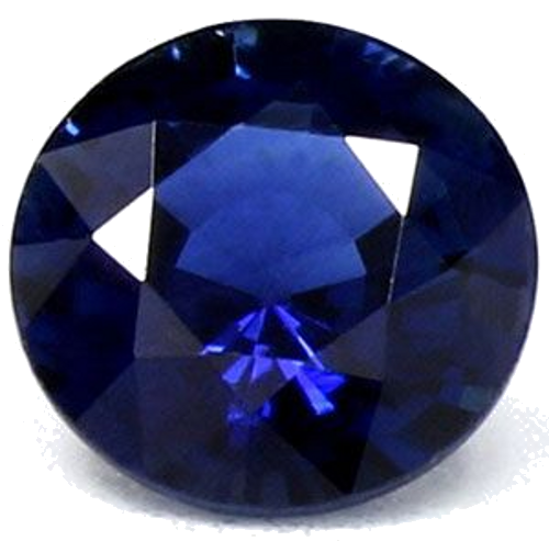 0.52 carat BLUE Round Safyras (1)
