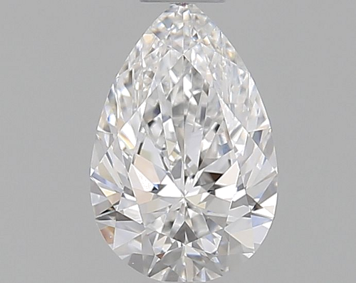 0.43 carat D-VVS1 Natūralus Pear Deimantas (1)