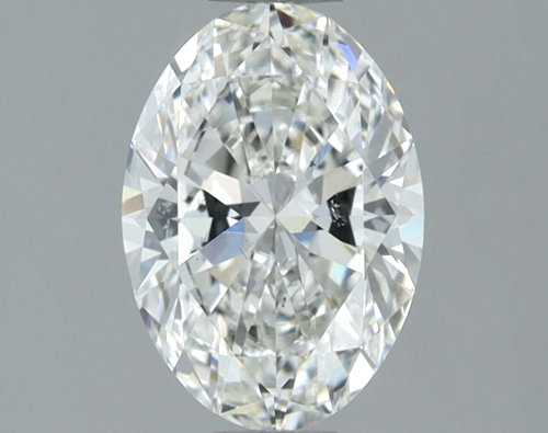 1.32 carat H-SI1 Natūralus Oval Deimantas (1)