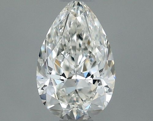 0.6 carat I-VVS2 Natūralus Pear Deimantas (1)