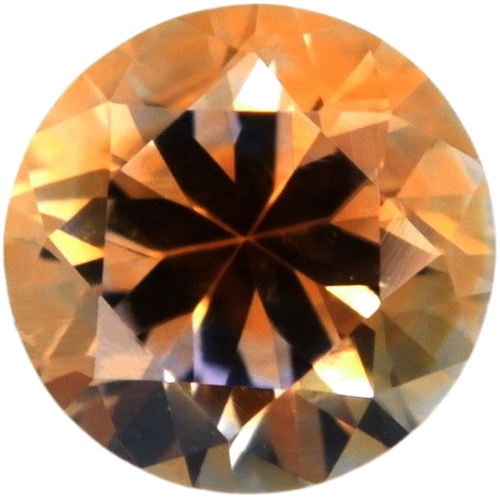 0.31 carat ORANGE Round Safyras (1)