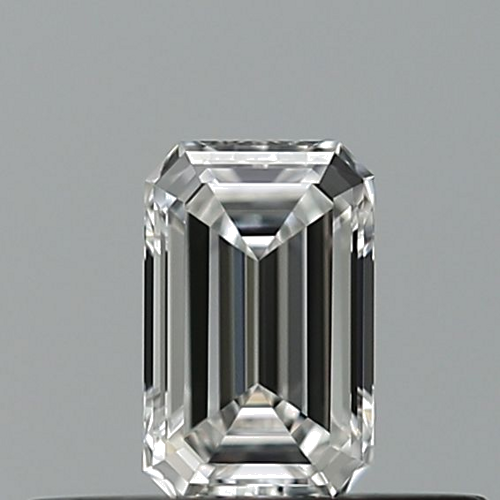 0.25 carat F-IF Natūralus Emerald Deimantas (1)