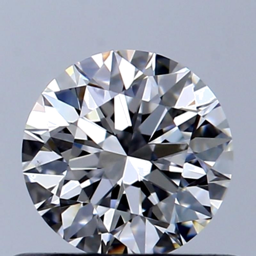 0.5 carat F-SI1 Excellent cut Natūralus Round Deimantas (1)