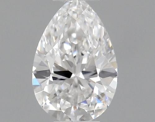 0.23 carat D-VVS2 Natūralus Pear Deimantas (1)