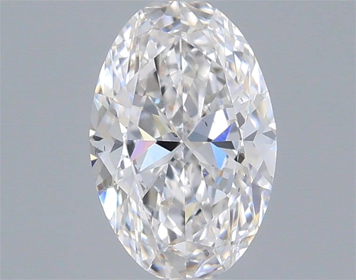 0.6 carat F-SI1 Natūralus Oval Deimantas (1)