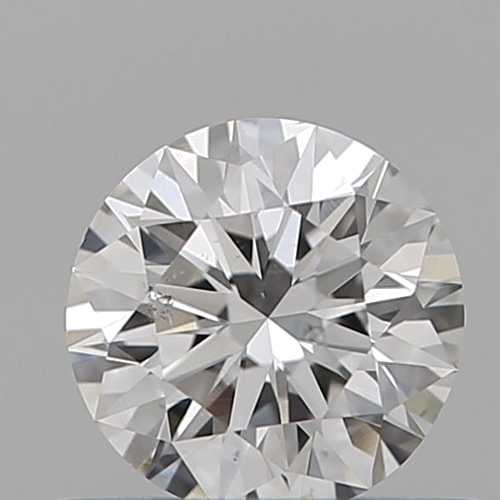 0.5 carat E-SI1 Excellent cut Natūralus Round Deimantas (1)