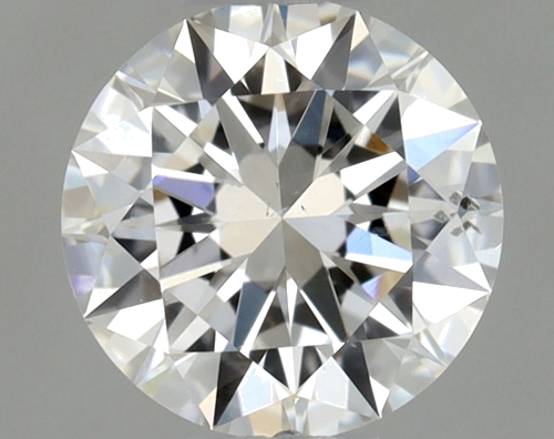 0.44 carat F-SI1 Excellent cut Natūralus Round Deimantas (1)