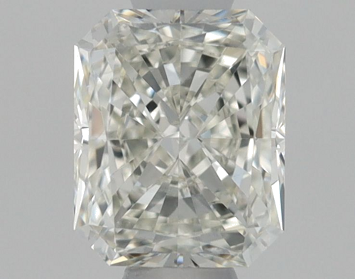 0.51 carat J-VVS1 Natūralus Radiant Deimantas (1)