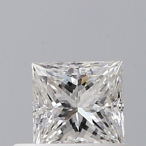 0.42 carat F-SI1 Natūralus Princess Deimantas (1)