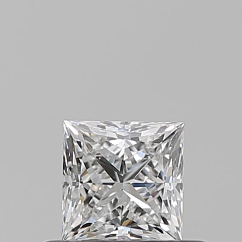 0.5 carat E-VS1 Natūralus Princess Deimantas (1)