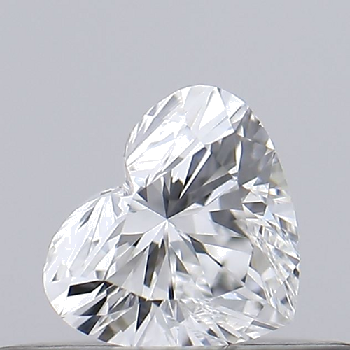 0.21 carat F-VS1 Natūralus Heart Deimantas (1)