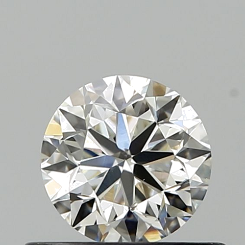 0.51 carat I-SI1 Very Good cut Natūralus Round Deimantas (1)