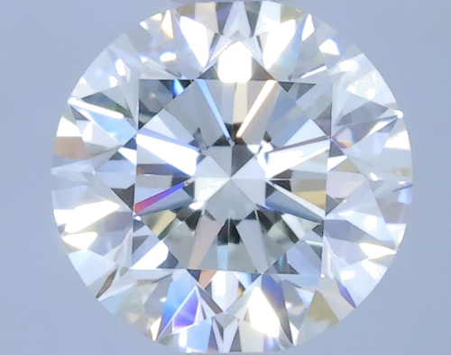 0.51 carat I-VVS1 Excellent cut Natūralus Round Deimantas (1)