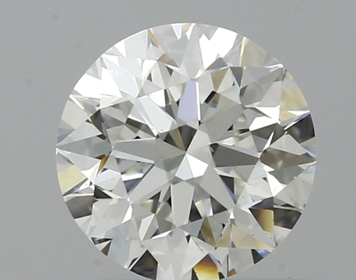 0.5 carat I-VS2 Excellent cut Natūralus Round Deimantas (1)