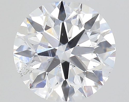 0.43 carat D-SI1 Excellent cut Natūralus Round Deimantas (1)