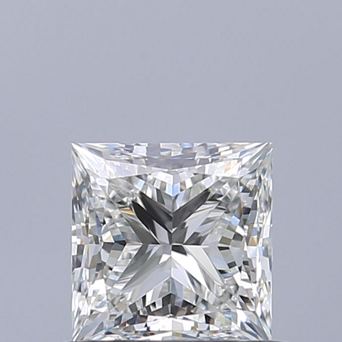 0.67 carat G-VVS1 Natūralus Princess Deimantas (1)
