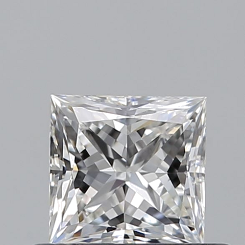 0.51 carat G-VS1 Natūralus Princess Deimantas (1)