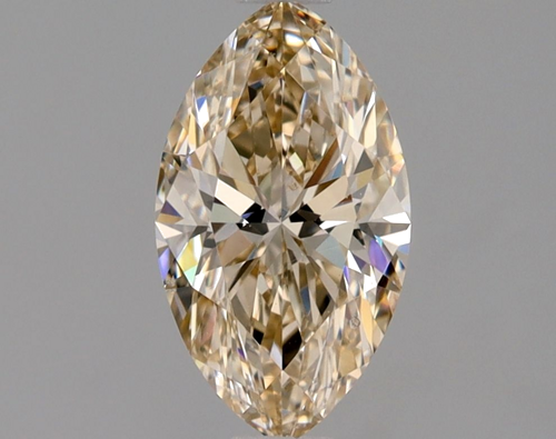 1.01 carat Fancy Light Yellow-SI2 Natūralus Marquise Deimantas (1)