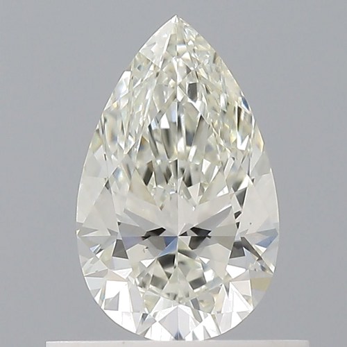 0.6 carat J-SI1 Natūralus Pear Deimantas (1)