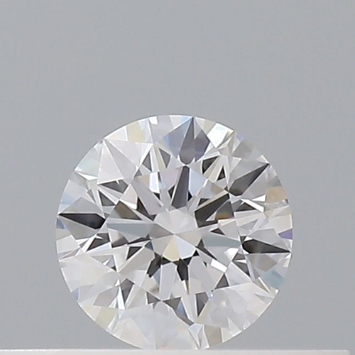0.26 carat D-VVS2 Excellent cut Natūralus Round Deimantas (1)