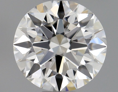 0.57 carat F-VVS1 Excellent cut Natūralus Round Deimantas (1)