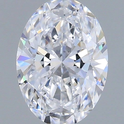 0.45 carat D-VS2 Natūralus Oval Deimantas (1)