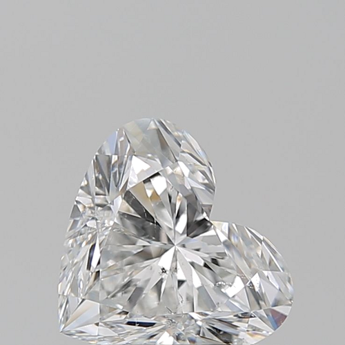 1.7 carat F-SI2 Natūralus Heart Deimantas (1)