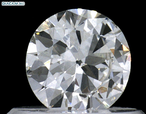 0.42 carat G-VS2 GD cut Natūralus Round Deimantas (1)