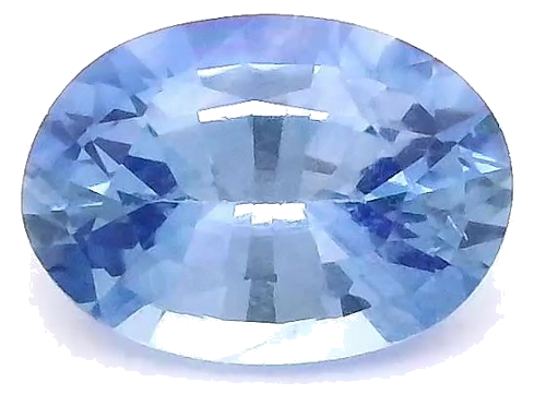 0.54 carat BLUE Oval Safyras (1)
