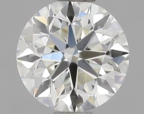 0.71 carat K-VVS1 Very Good cut Natūralus Round Deimantas (1)