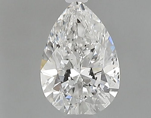 0.47 carat F-SI1 Natūralus Pear Deimantas (1)