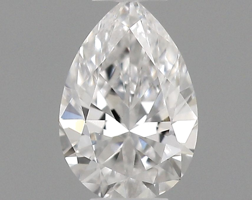 0.23 carat D-VVS2 Natūralus Pear Deimantas (1)