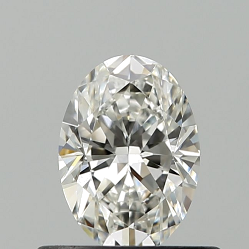 0.5 carat G-VVS2 Natūralus Oval Deimantas (1)