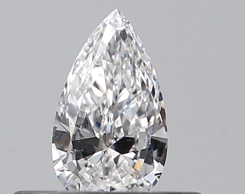 0.23 carat E-VVS2 Natūralus Pear Deimantas (1)