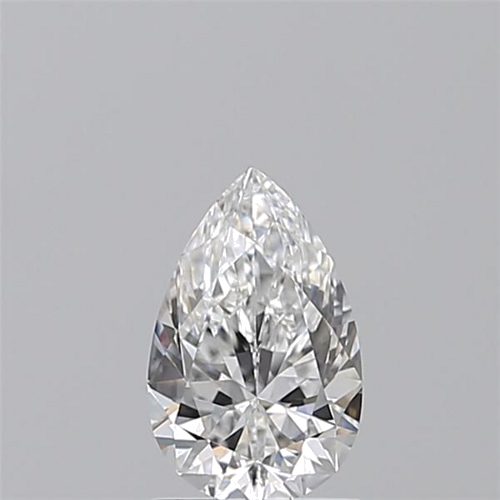 1.0 carat D-VVS2 Natūralus Pear Deimantas (1)