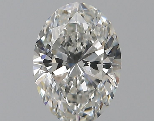 0.5 carat G-SI1 Natūralus Oval Deimantas (1)