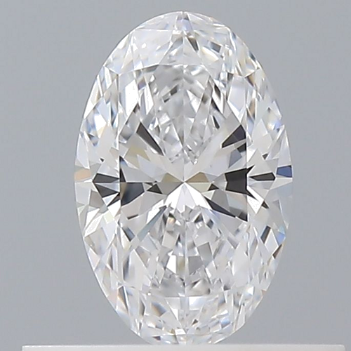 0.42 carat D-VVS1 Natūralus Oval Deimantas (1)