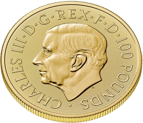 1 oz Svētais Georgs un Pūķis 2025 Lielbritānija zelta monēta (3)