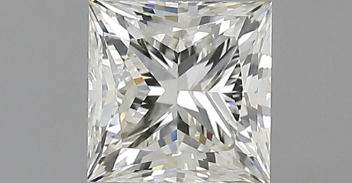 1.0 carat K-VVS2 Natūralus Princess Deimantas (1)