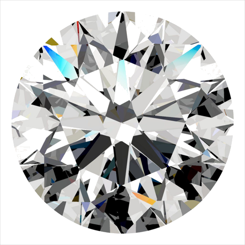 0.34 carat E-SI2 Excellent cut Natūralus Round Deimantas (1)