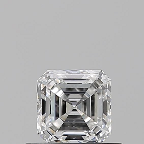 0.51 carat F-SI1 Natūralus Asscher Deimantas (1)