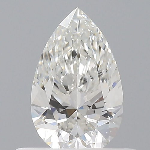 0.53 carat G-SI1 Natūralus Pear Deimantas (1)