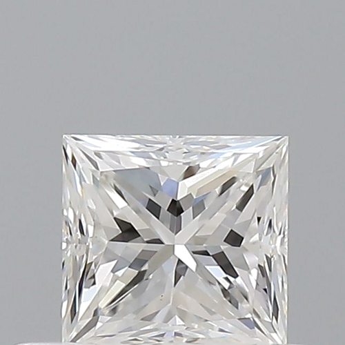 0.5 carat F-VS1 Natūralus Princess Deimantas (1)