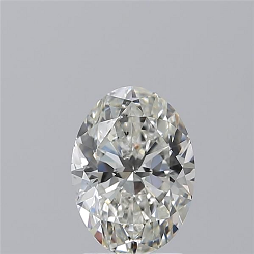 1.7 carat H-SI2 Natūralus Oval Deimantas (1)