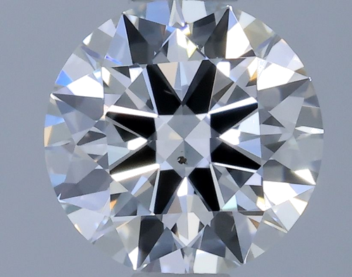0.5 carat E-SI1 Excellent cut Natūralus Round Deimantas (1)
